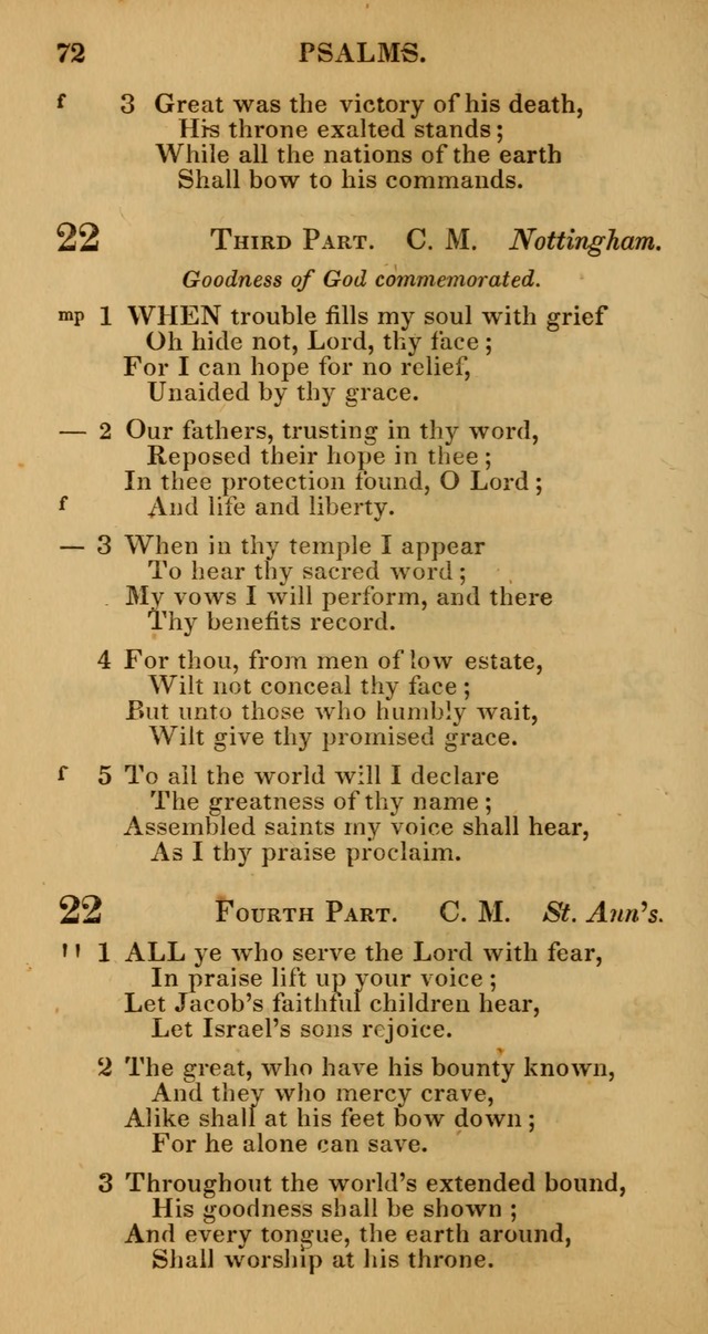 Manual of Christian Psalmody: a collection of psalms and hymns for public worship page 74