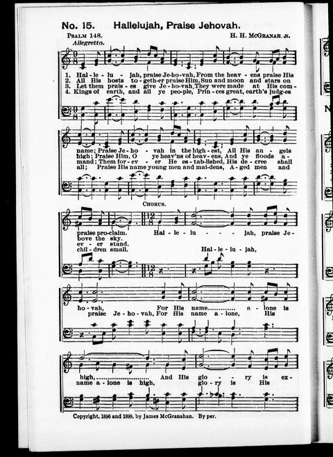 Melodies of Salvation: a collection of psalms, hymns and spiritual songs page 13