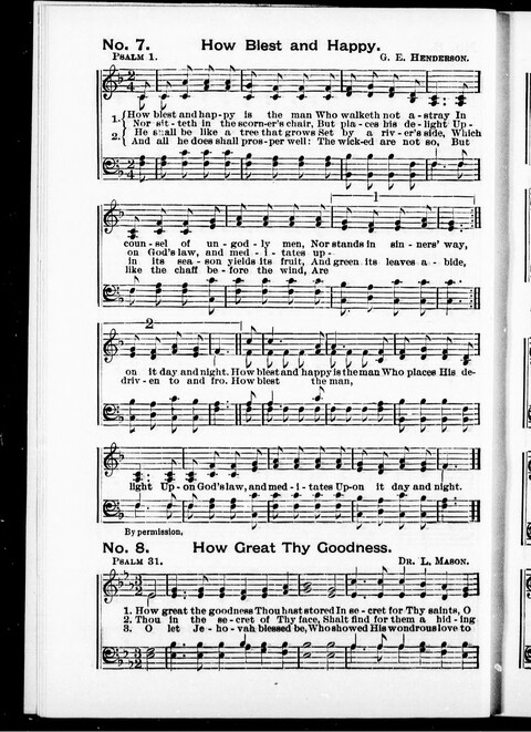 Melodies of Salvation: a collection of psalms, hymns and spiritual songs page 7