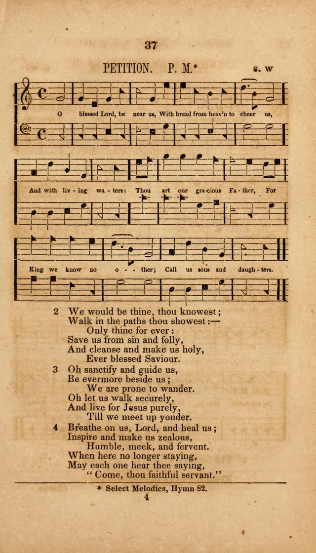 The Minstrel of Zion: a book of religious songs, accompanied with appropriate music, chiefly original page 37