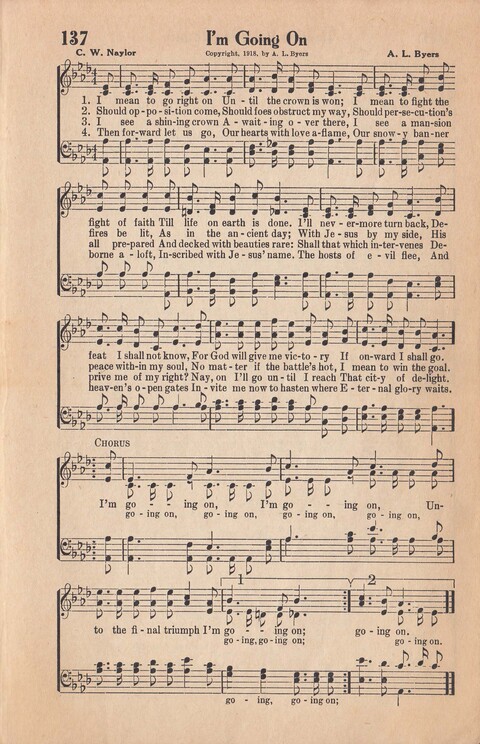Melodies of Zion: A Compilation of Hymns and Songs, Old and New, Intended for All Kinds of Religious Service page 136