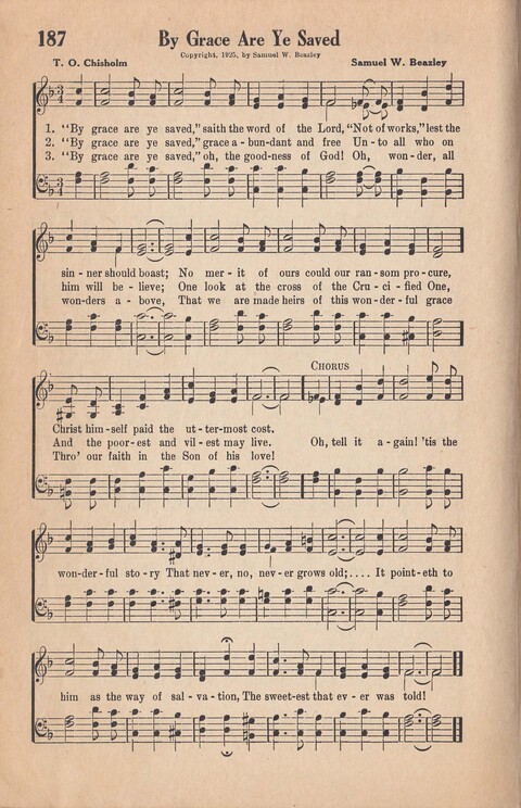 Melodies of Zion: A Compilation of Hymns and Songs, Old and New, Intended for All Kinds of Religious Service page 185
