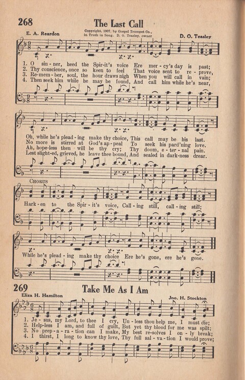 Melodies of Zion: A Compilation of Hymns and Songs, Old and New, Intended for All Kinds of Religious Service page 245