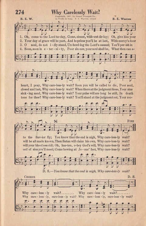 Melodies of Zion: A Compilation of Hymns and Songs, Old and New, Intended for All Kinds of Religious Service page 250