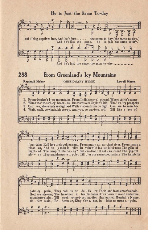 Melodies of Zion: A Compilation of Hymns and Songs, Old and New, Intended for All Kinds of Religious Service page 262