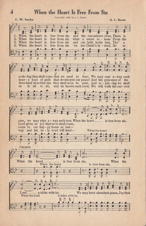 Melodies of Zion: A Compilation of Hymns and Songs, Old and New, Intended for All Kinds of Religious Service page 5