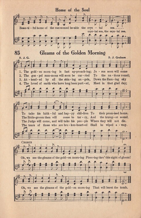 Melodies of Zion: A Compilation of Hymns and Songs, Old and New, Intended for All Kinds of Religious Service page 84