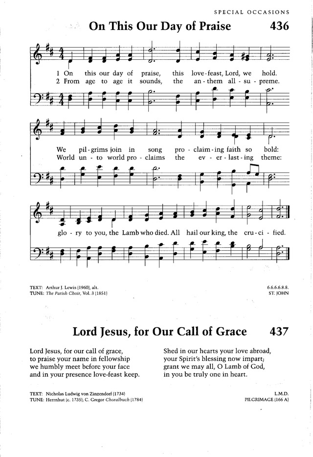 Moravian Book of Worship page 457