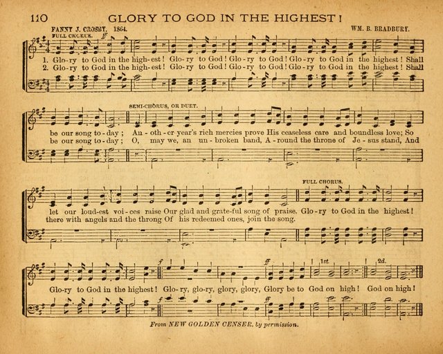 The New Alleluia: a collection of hymns and tunes for the Church School, and the mid-week meeting page 115