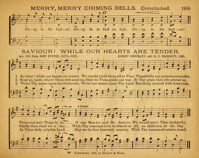 The New Alleluia: a collection of hymns and tunes for the Church School, and the mid-week meeting page 204