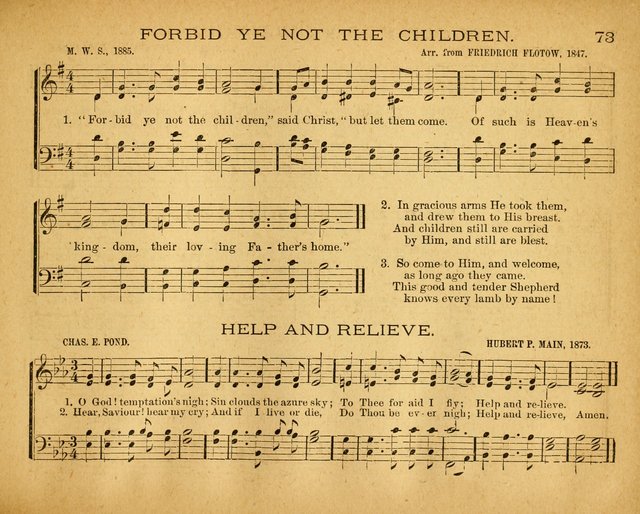 The New Alleluia: a collection of hymns and tunes for the Church School, and the mid-week meeting page 78