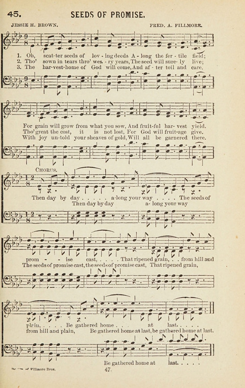 New Anti-Saloon Songs: A Collection of Temperance and Moral Reform Songs Prepared at the Request of The National Anti-Saloon League page 45