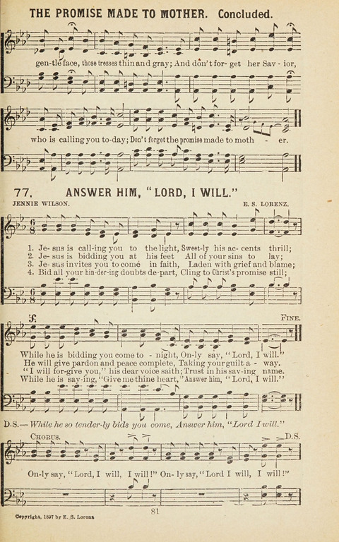 New Anti-Saloon Songs: A Collection of Temperance and Moral Reform Songs Prepared at the Request of The National Anti-Saloon League page 79