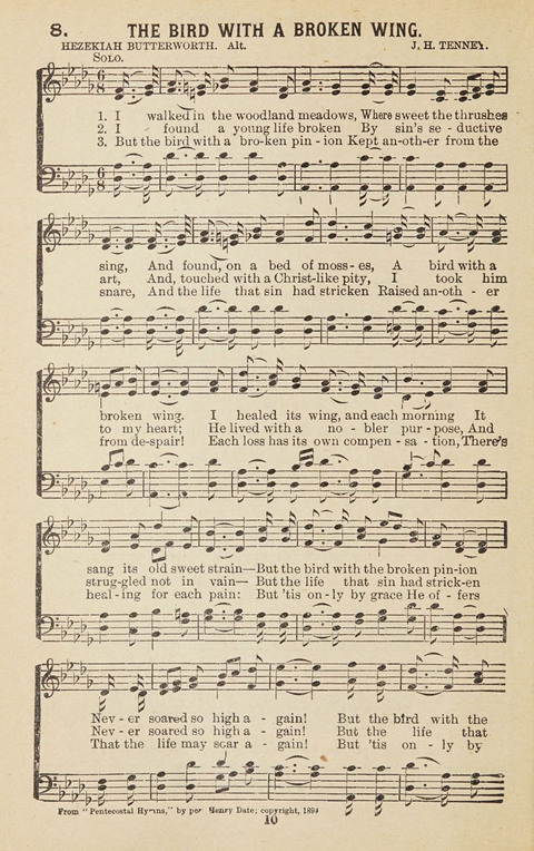 New Anti-Saloon Songs: A Collection of Temperance and Moral Reform Songs Prepared at the Request of The National Anti-Saloon League page 8