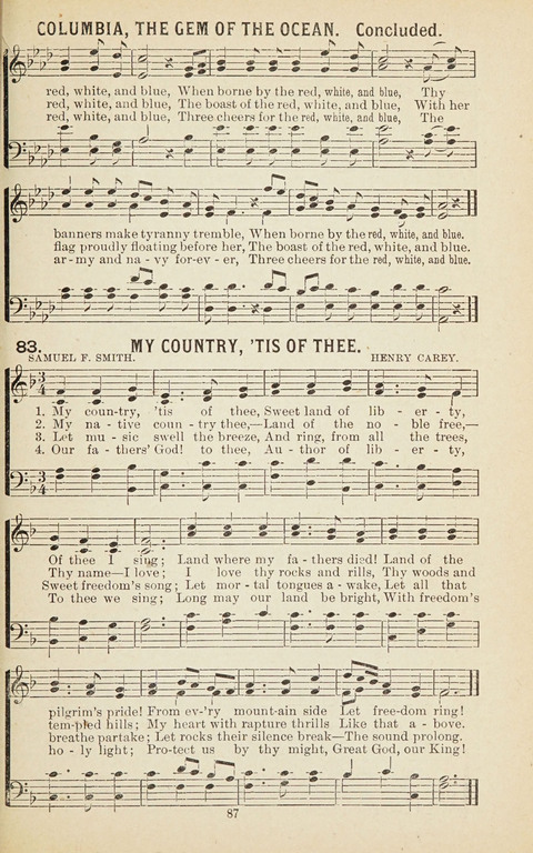 New Anti-Saloon Songs: A Collection of Temperance and Moral Reform Songs Prepared at the Request of The National Anti-Saloon League page 85