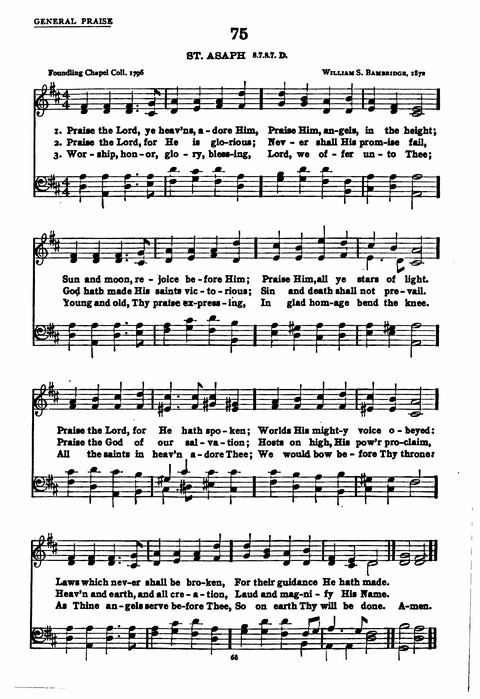 The New Baptist Praise Book: or, Hymns of the Centuries page 66