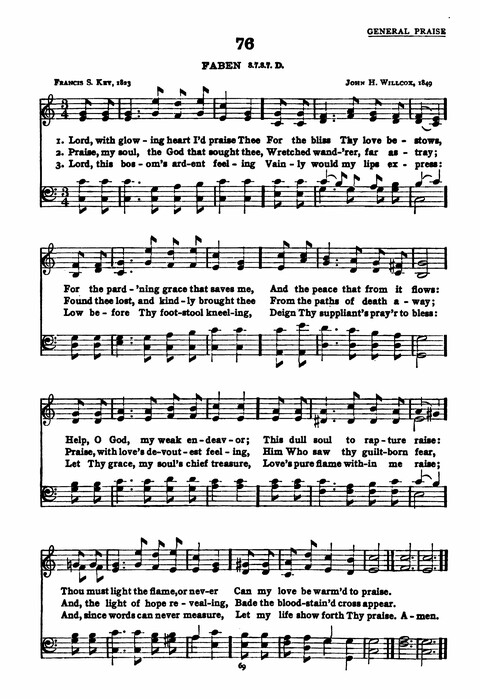 The New Baptist Praise Book: or, Hymns of the Centuries page 67