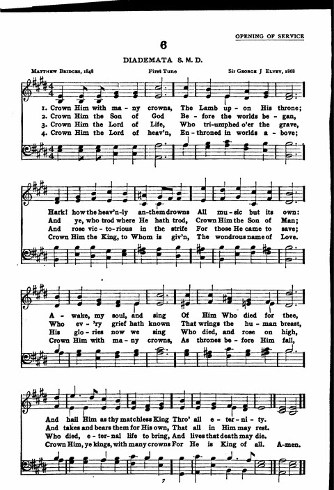 The New Baptist Praise Book: or, Hymns of the Centuries page 7