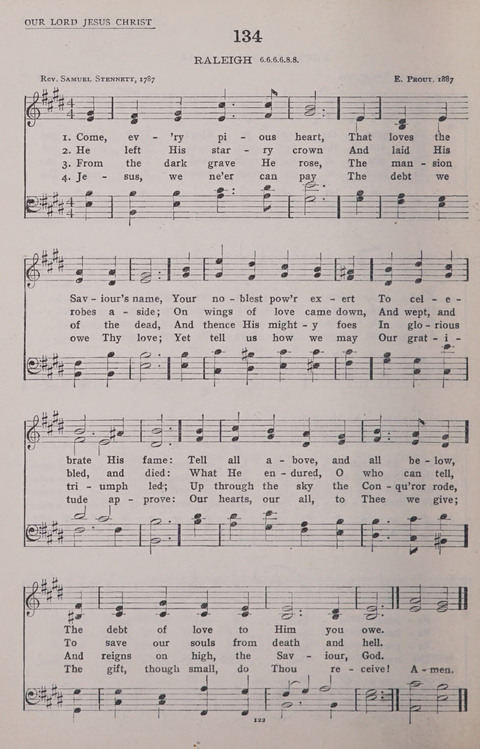 The New Baptist Praise Book: or hymns of the centuries page 122