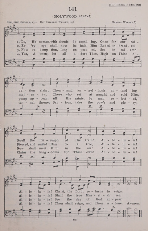 The New Baptist Praise Book: or hymns of the centuries page 129