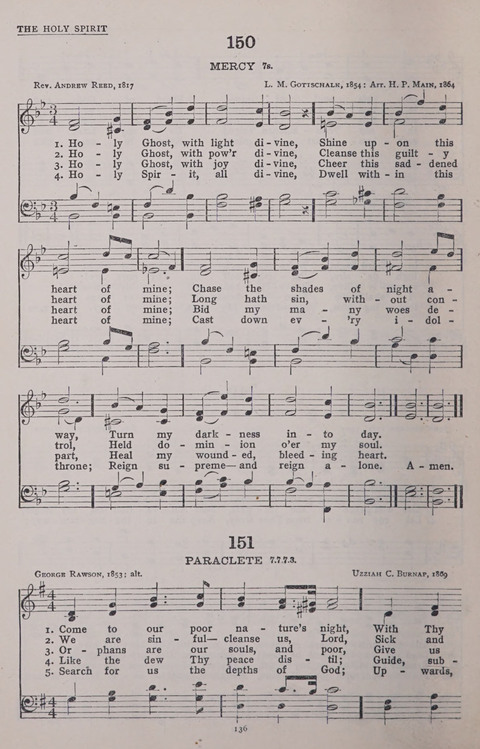 The New Baptist Praise Book: or hymns of the centuries page 136