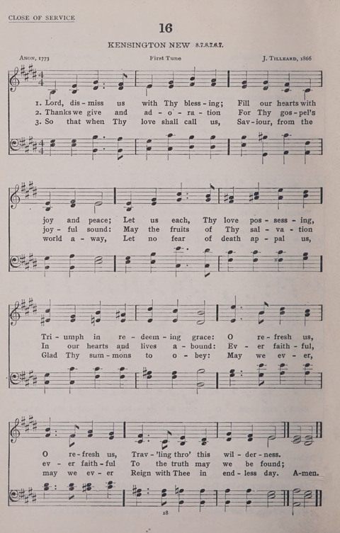 The New Baptist Praise Book: or hymns of the centuries page 18