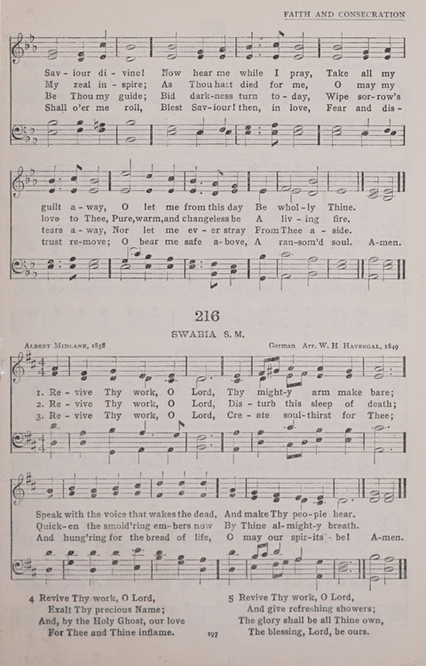 The New Baptist Praise Book: or hymns of the centuries page 197