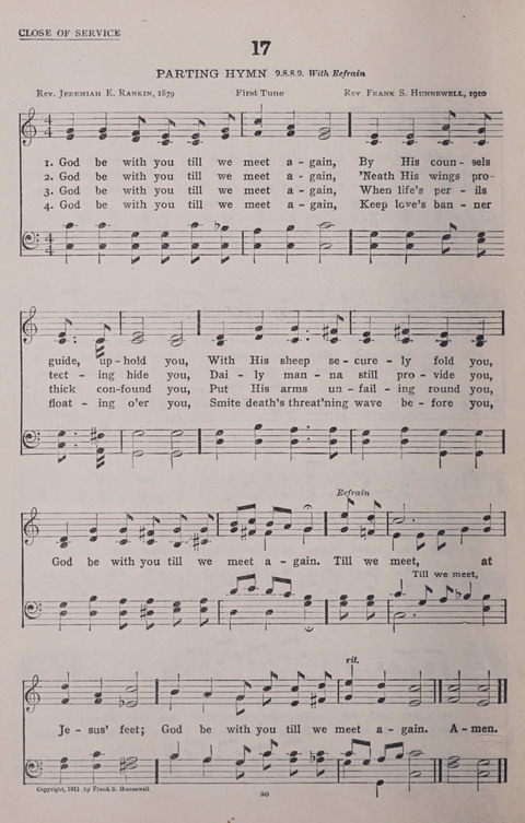 The New Baptist Praise Book: or hymns of the centuries page 20