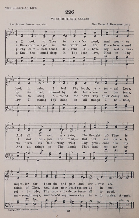 The New Baptist Praise Book: or hymns of the centuries page 206