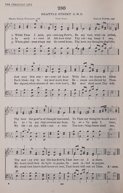 The New Baptist Praise Book: or hymns of the centuries page 210