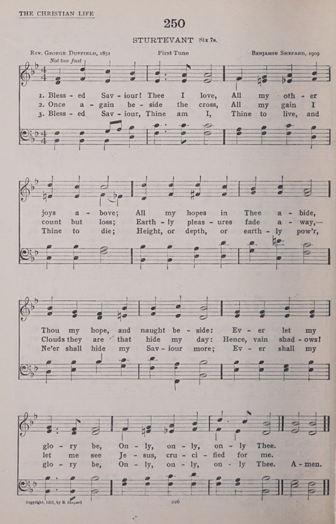 The New Baptist Praise Book: or hymns of the centuries page 226