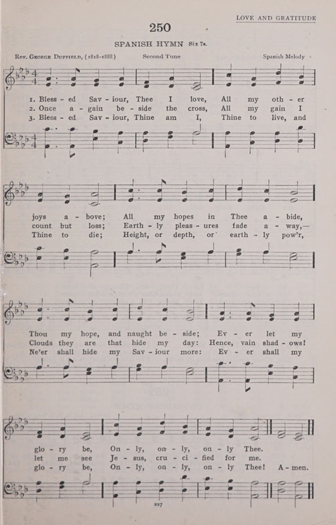 The New Baptist Praise Book: or hymns of the centuries page 227