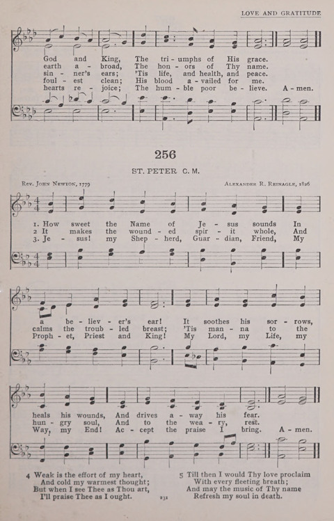 The New Baptist Praise Book: or hymns of the centuries page 231