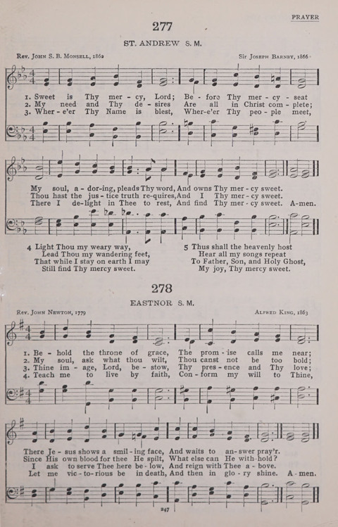 The New Baptist Praise Book: or hymns of the centuries page 247