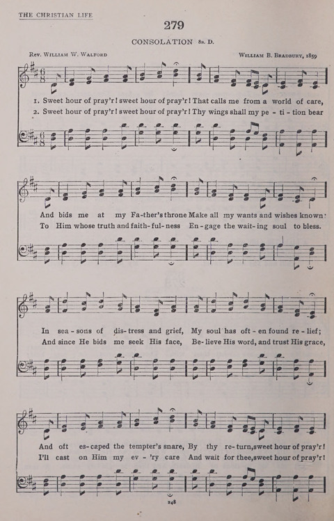 The New Baptist Praise Book: or hymns of the centuries page 248