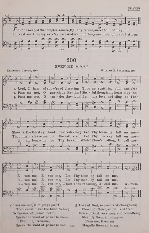The New Baptist Praise Book: or hymns of the centuries page 249