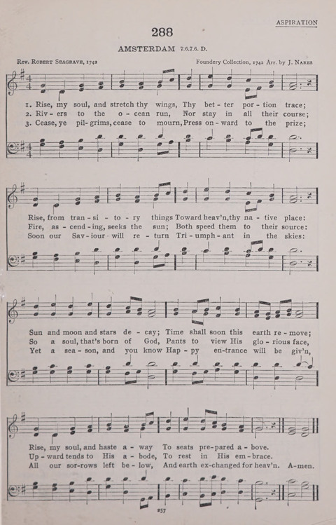 The New Baptist Praise Book: or hymns of the centuries page 257