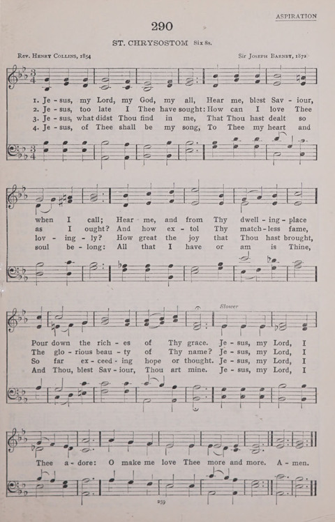 The New Baptist Praise Book: or hymns of the centuries page 259