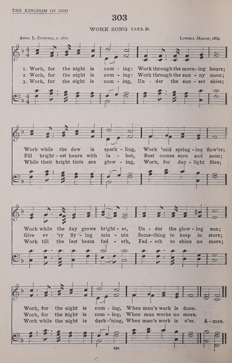 The New Baptist Praise Book: or hymns of the centuries page 270