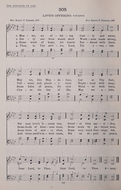 The New Baptist Praise Book: or hymns of the centuries page 272