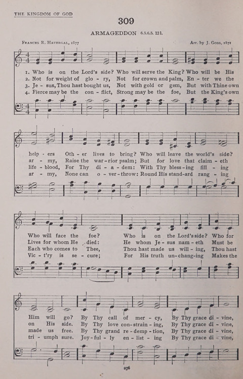 The New Baptist Praise Book: or hymns of the centuries page 276