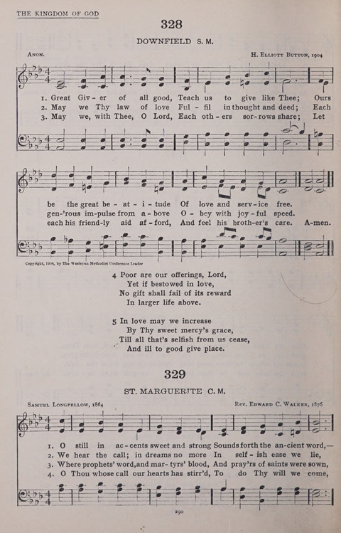 The New Baptist Praise Book: or hymns of the centuries page 290