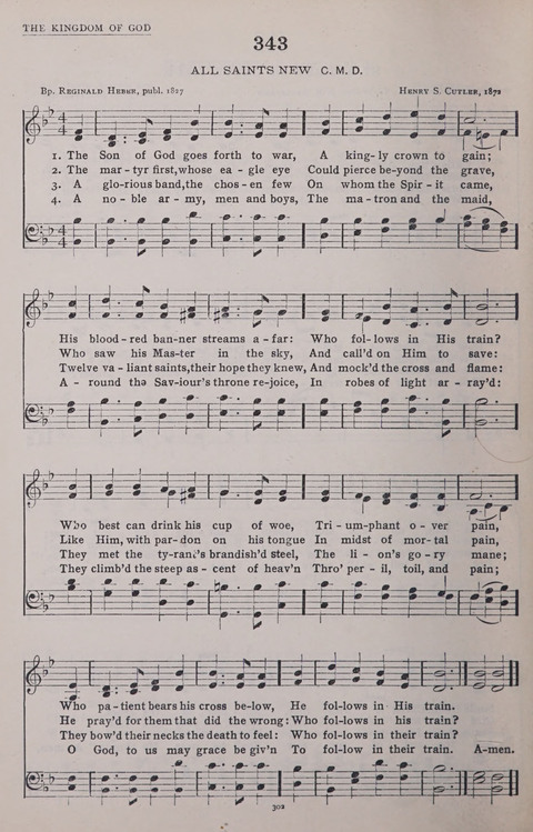 The New Baptist Praise Book: or hymns of the centuries page 302