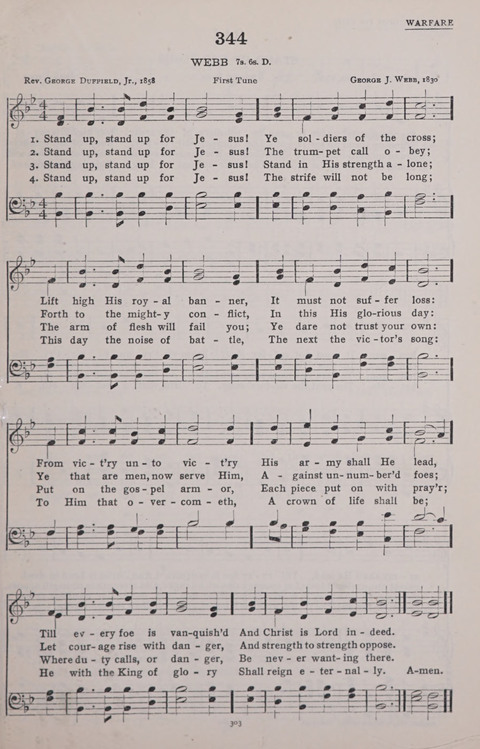 The New Baptist Praise Book: or hymns of the centuries page 303
