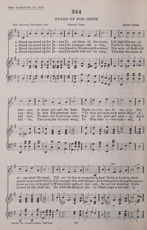 The New Baptist Praise Book: or hymns of the centuries page 304