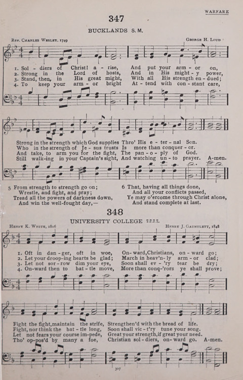 The New Baptist Praise Book: or hymns of the centuries page 307