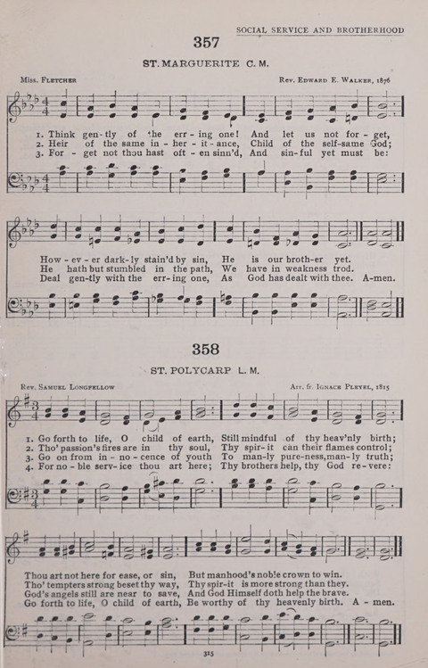 The New Baptist Praise Book: or hymns of the centuries page 315