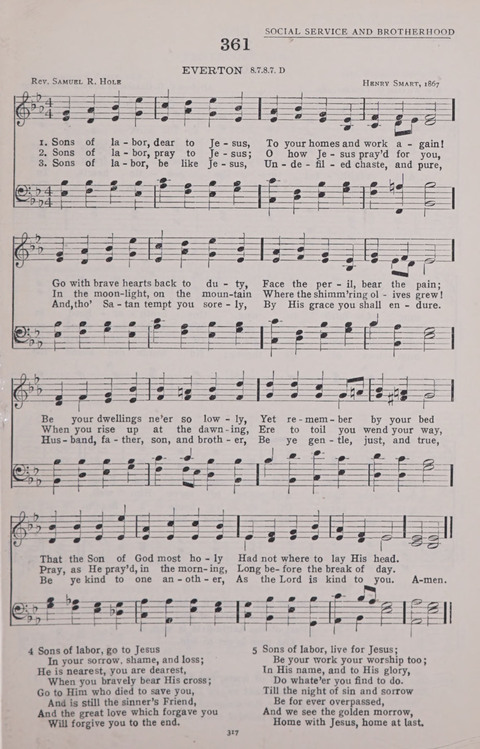 The New Baptist Praise Book: or hymns of the centuries page 317
