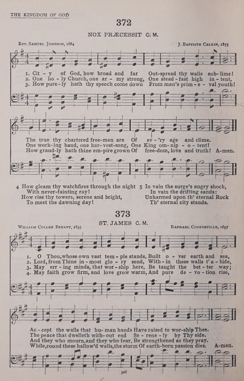The New Baptist Praise Book: or hymns of the centuries page 326
