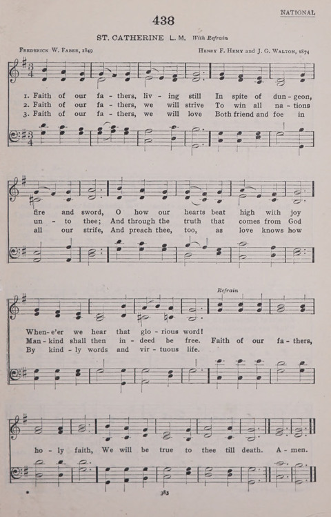 The New Baptist Praise Book: or hymns of the centuries page 383